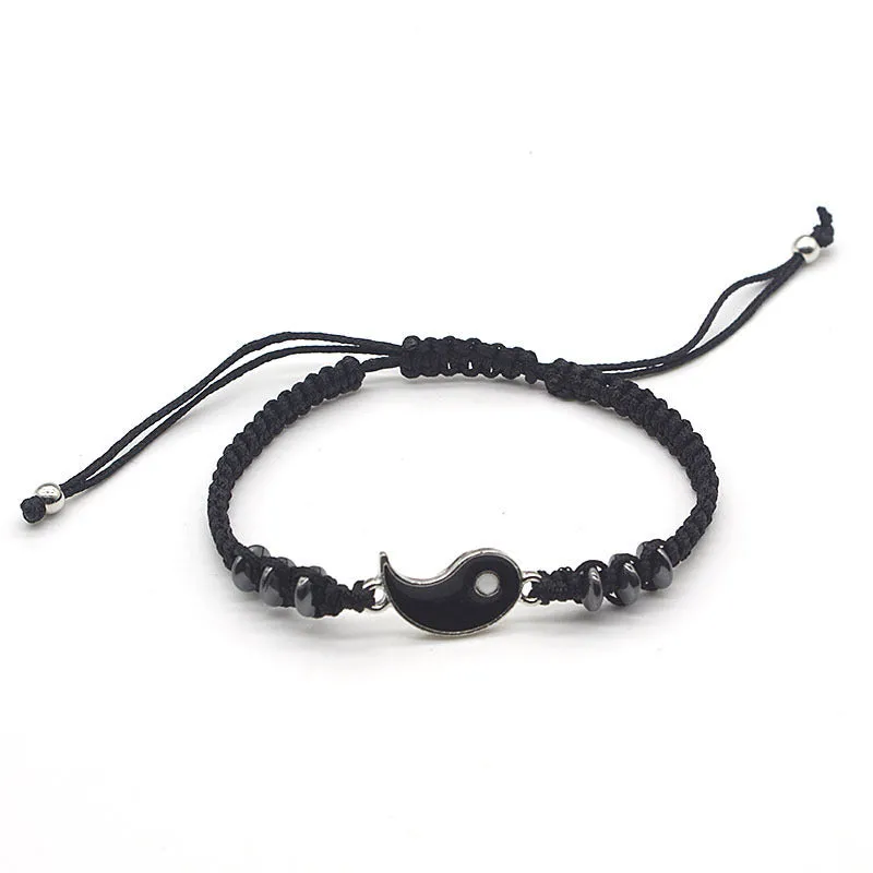 Woven Alloy Bracelet For Cross Border Hand Rope Inlaid Drill